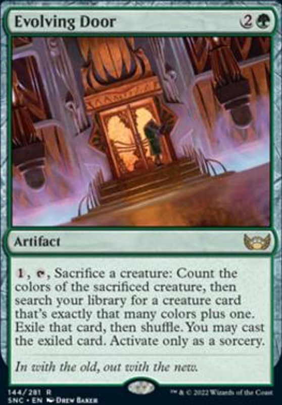 Evolving Door