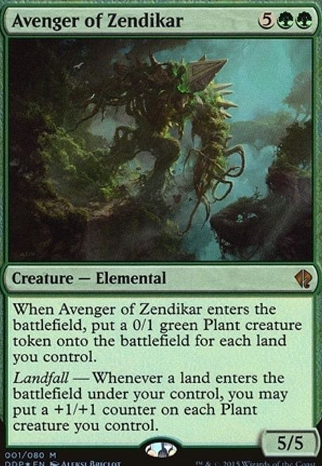 Hovedbilde Avenger of Zendikar (Foil)
