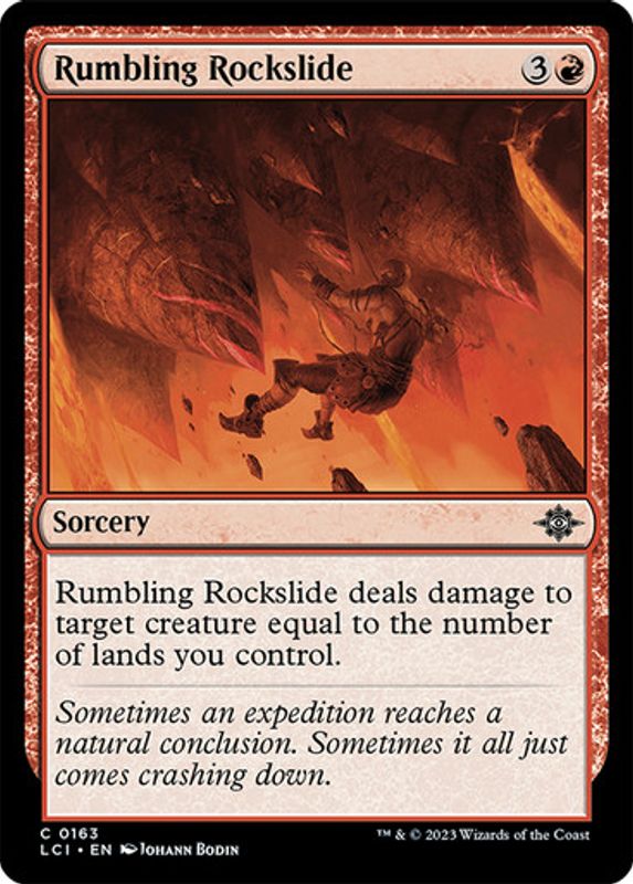 Rumbling Rockslide (Foil)