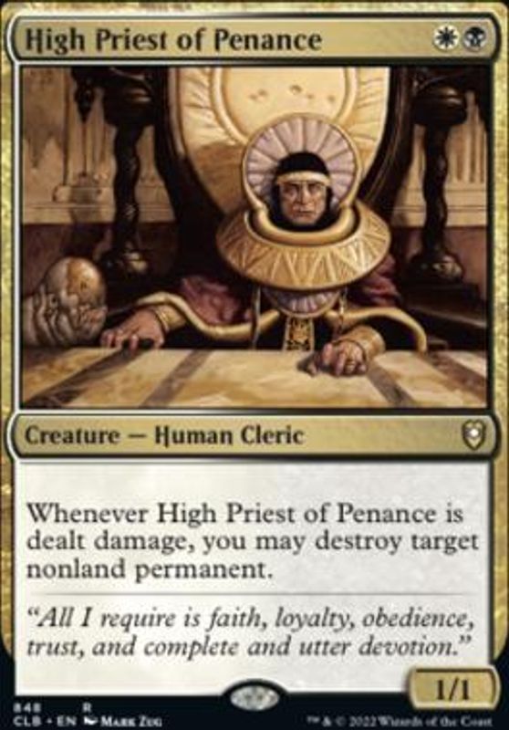 High Priest of Penance