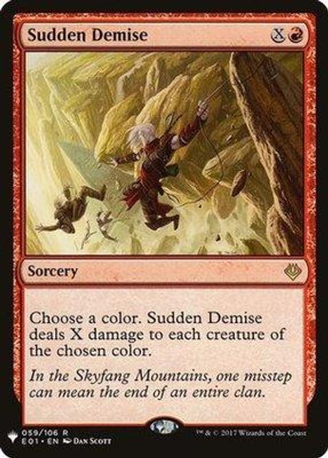 Hovedbilde Sudden Demise