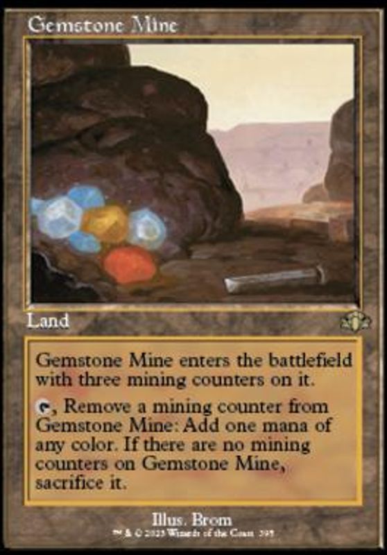 Gemstone Mine (Retro Frame)