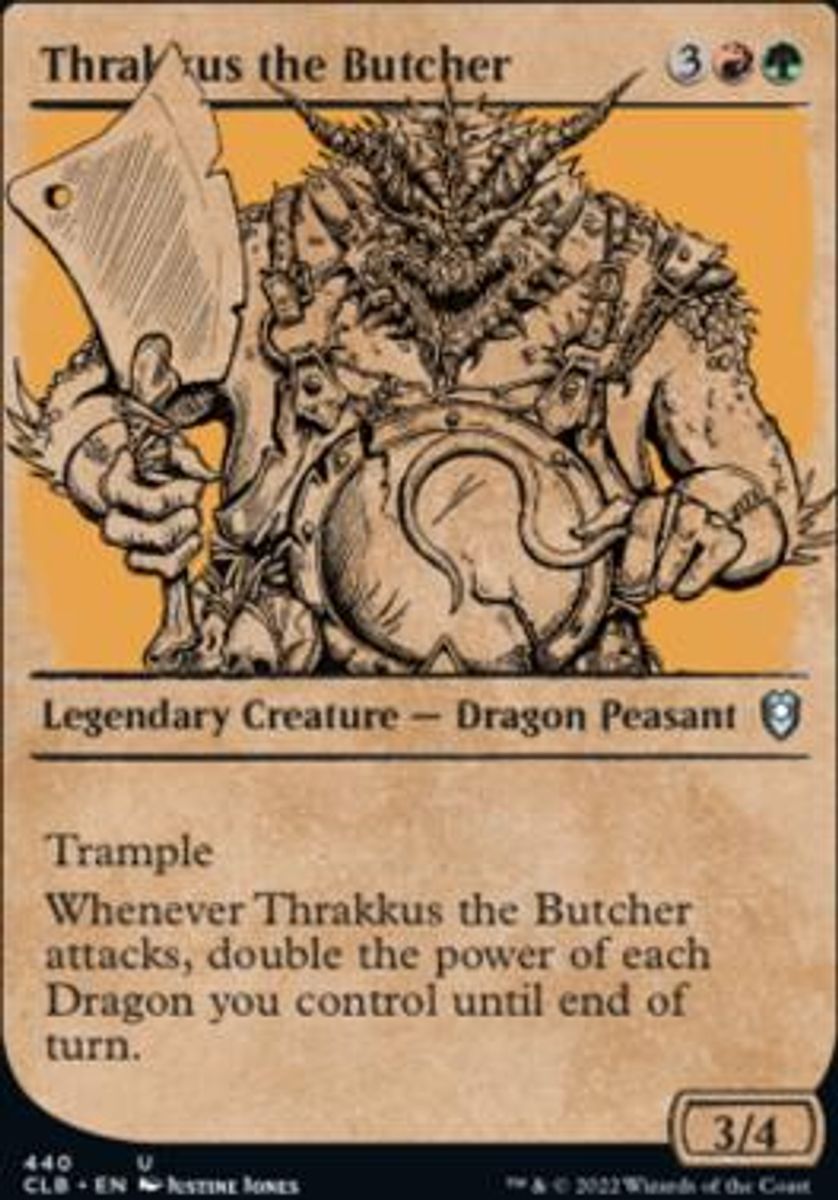 Thrakkus the Butcher (Showcase) (foil)