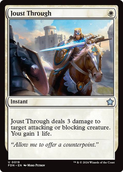 Hovedbilde Joust Through