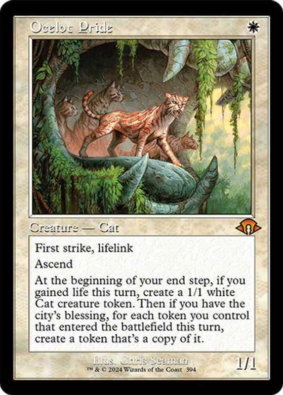Ocelot Pride (Retro Frame)