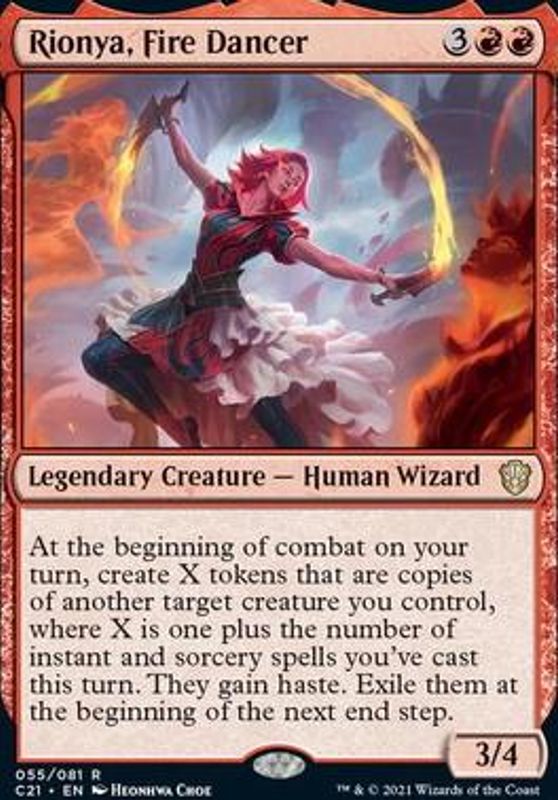 Rionya, Fire Dancer