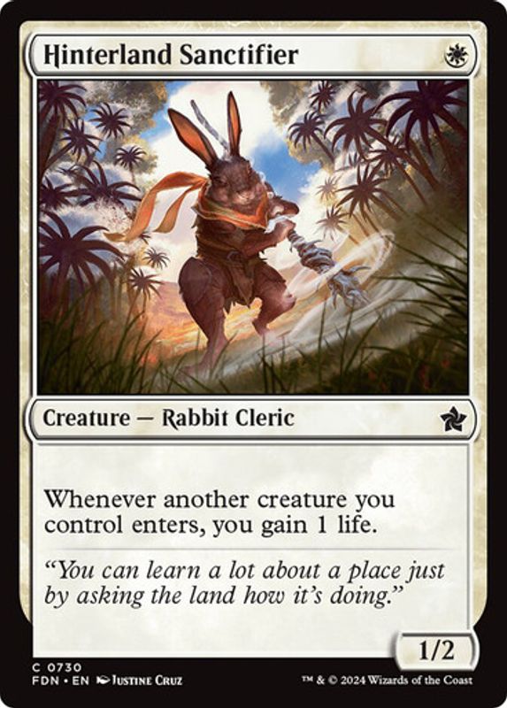 Hinterland Sanctifier